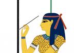 seshat A mosaic of a man with a beard and a cross.